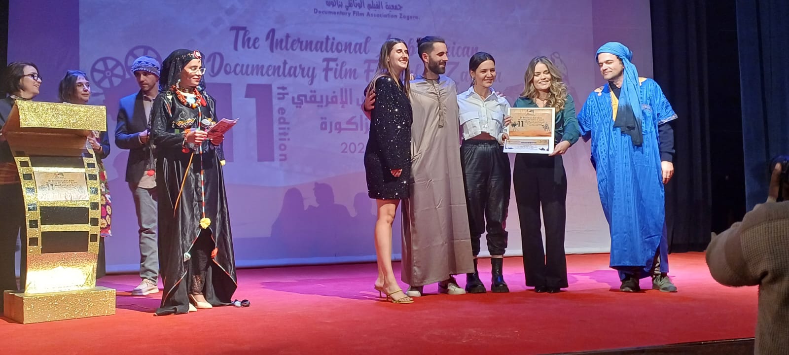 تتويج إيطاليا بالجائزة الكبرى للمهرجان الدولي العربي الإفريقي الوثائقي بزاكروة