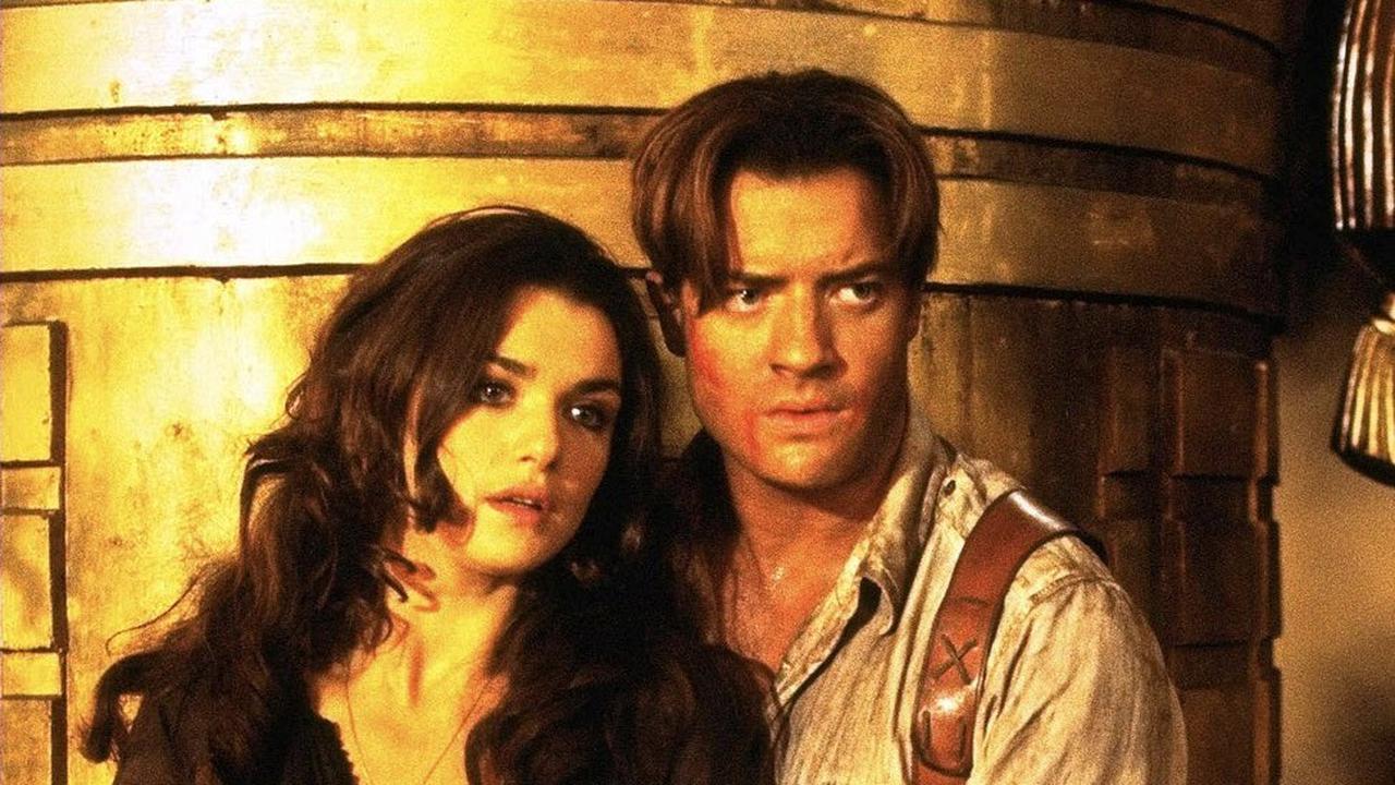 Rachel Weisz and Brendan Fraser