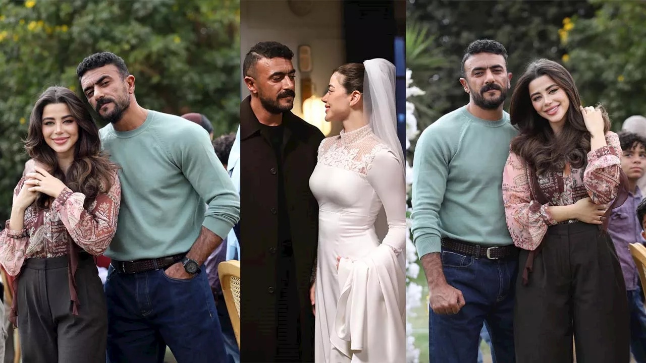 يارا السكري وأحمد العوضي